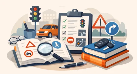 Manual de transito y reglamento: cómo estudiarlo