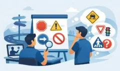 Cómo aprender señales de tránsito sin confundirlas