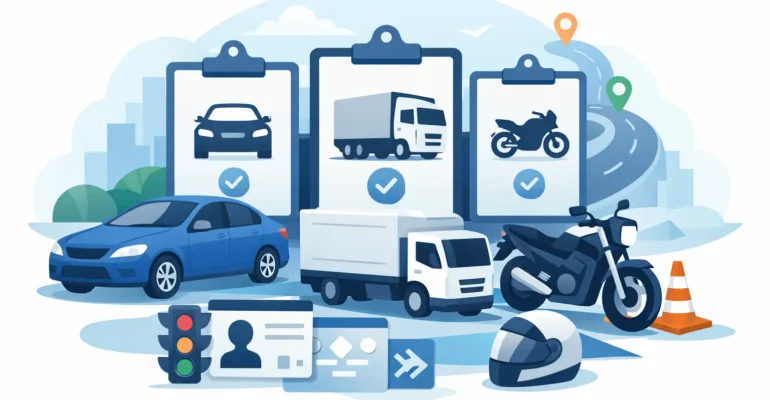 Tipos de licencias vehiculares para elegir bien